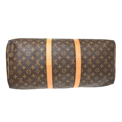 Louis Vuitton Keepall Monogram Canvas, Brown, Canvas, Travel Bag