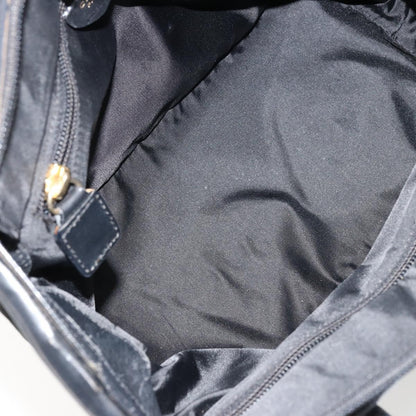 Celine Handbag Nylon, Black, Nylon, Handbag