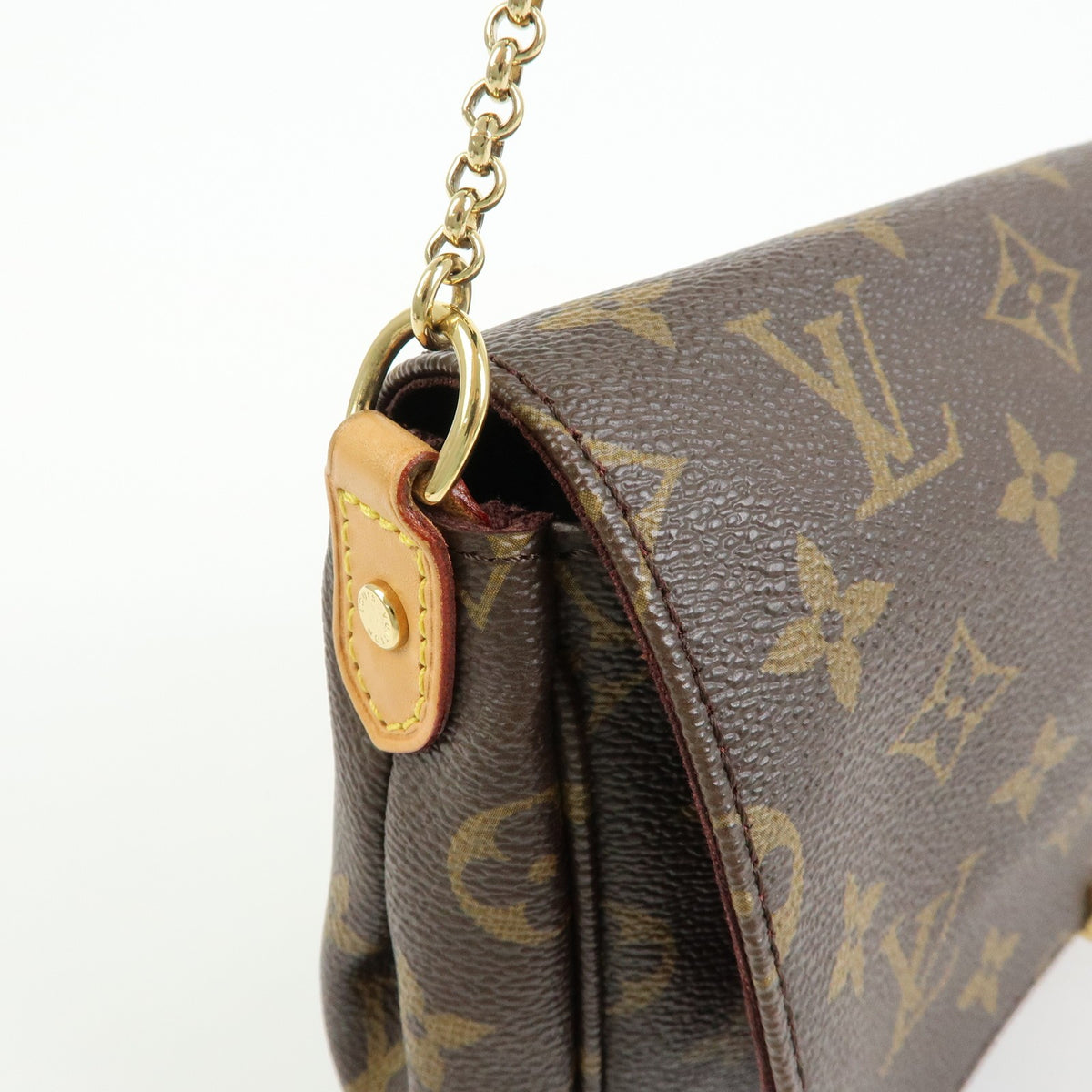 Louis Vuitton Favorite Monogram Canvas, Brown, Canvas, Handbag