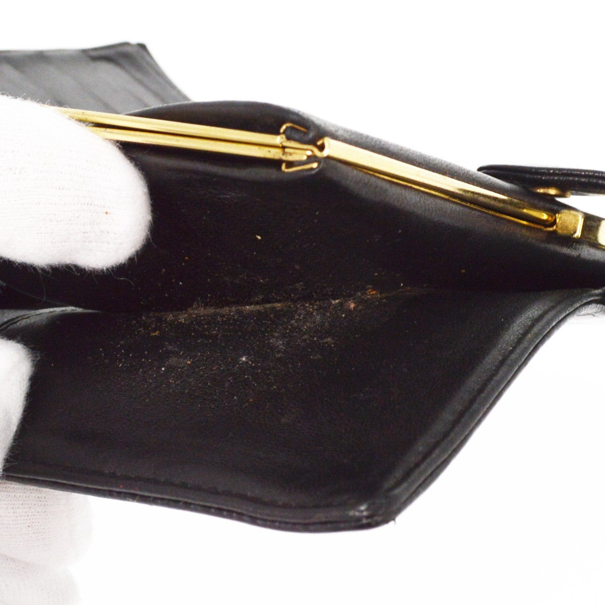 Chanel Timeless CC French Caviar, Black, Leather, Wallet