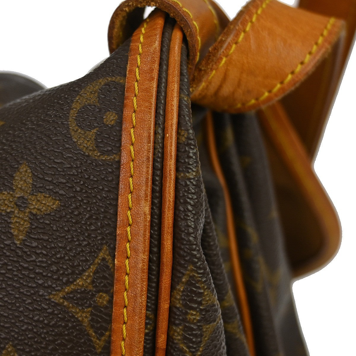 Louis Vuitton Saumur Monogram, Brown, Canvas, Shoulder Bag