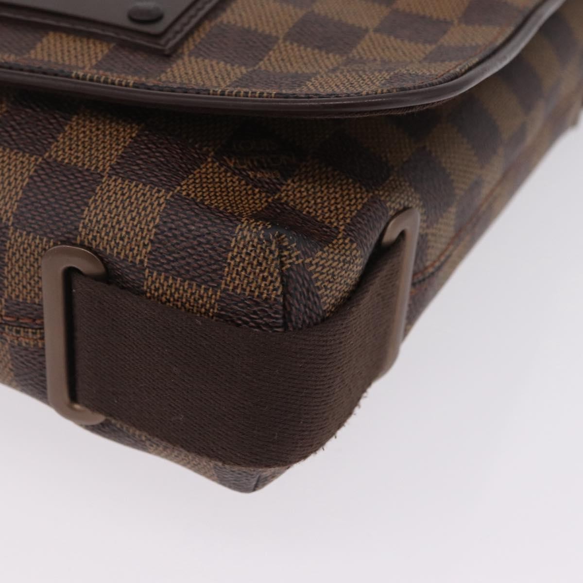 Louis Vuitton Brooklyn Damier, Brown, Canvas, Shoulder Bag