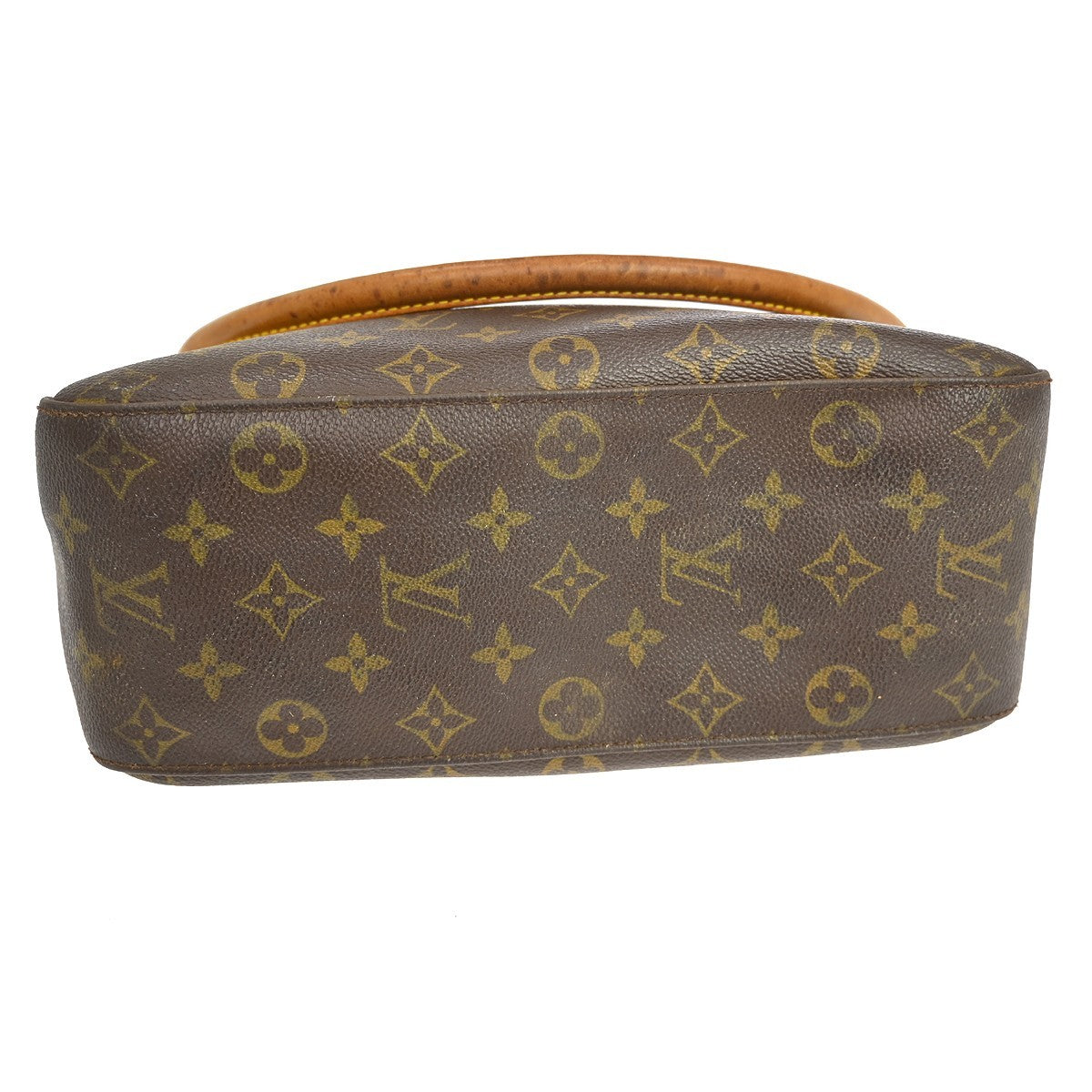 Louis Vuitton Looping Monogram Canvas, Brown, Canvas, Handbag