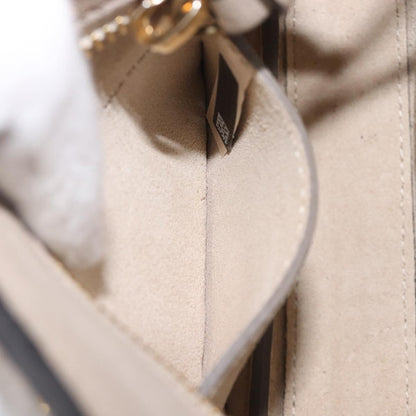 Chloe Pixie Belt Leather and Suede, Beige, Leather, Handbag