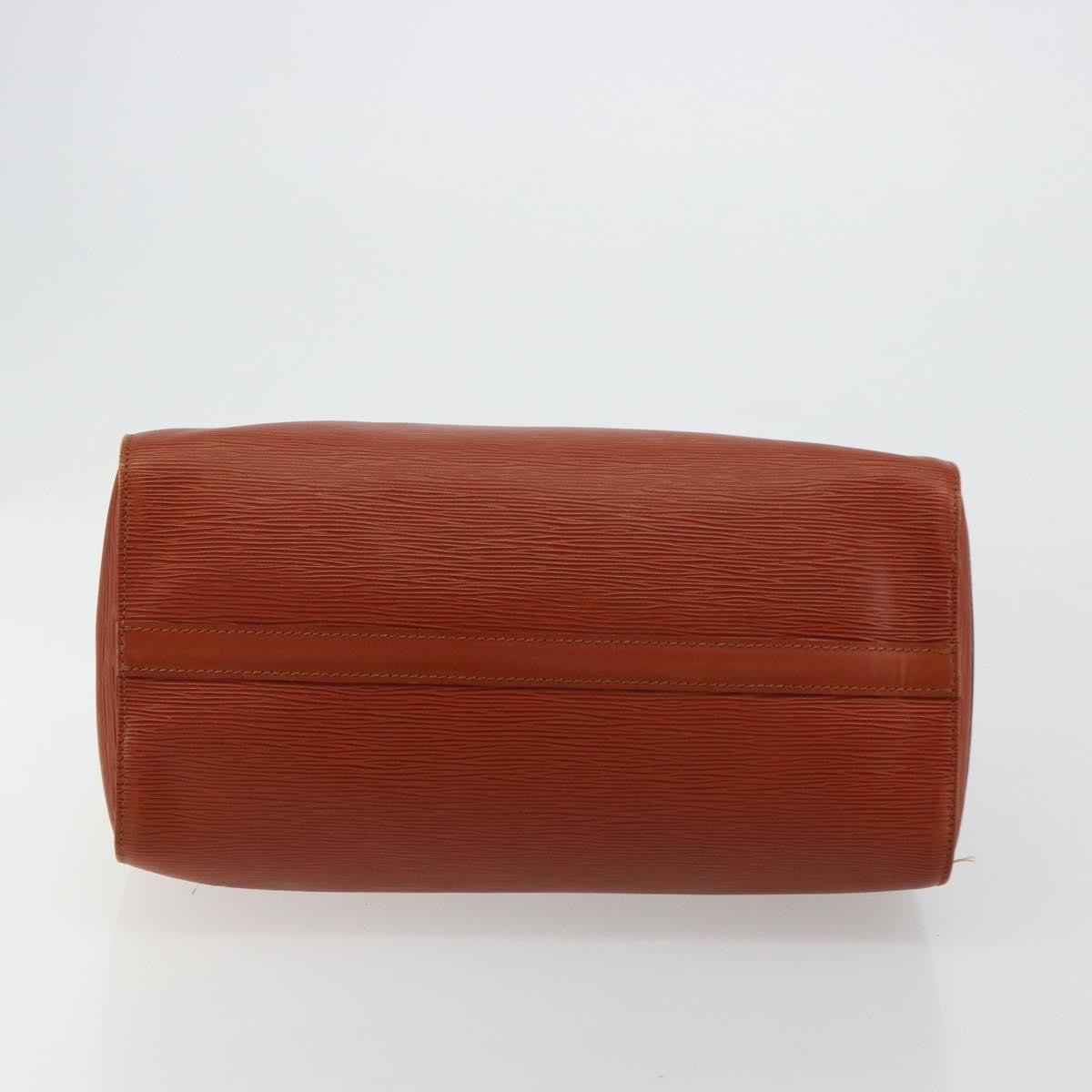 Louis Vuitton Speedy Epi Leather, Brown, Leather, Handbag