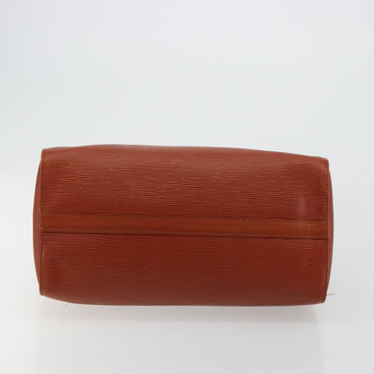 Louis Vuitton Speedy Epi Leather, Brown, Leather, Handbag