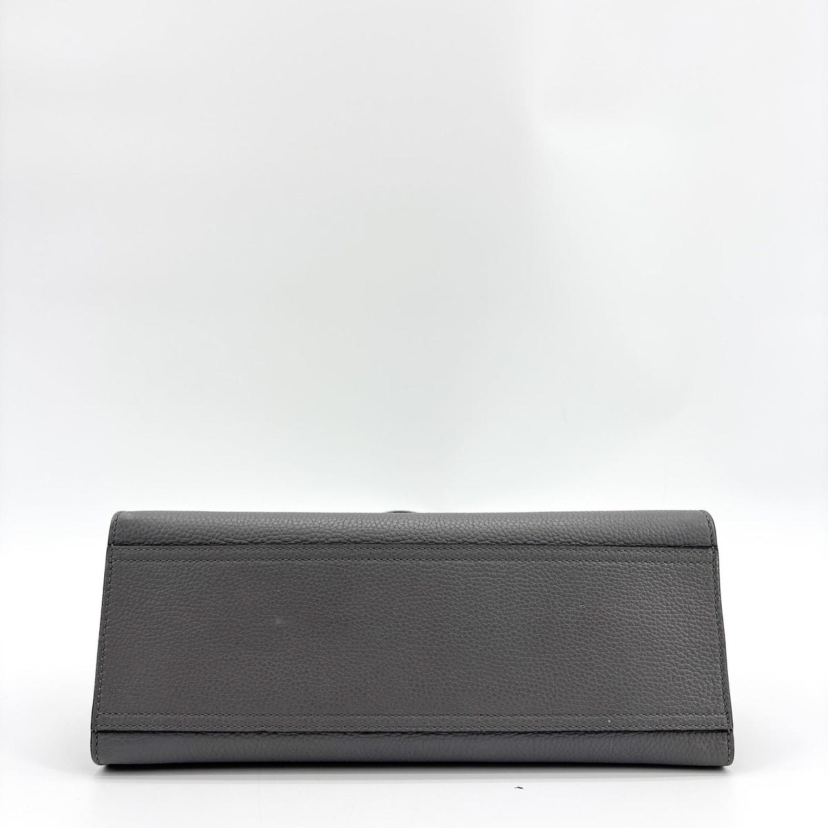 Gucci GG Marmont Top Handle Leather, Gray, Leather, Handbag