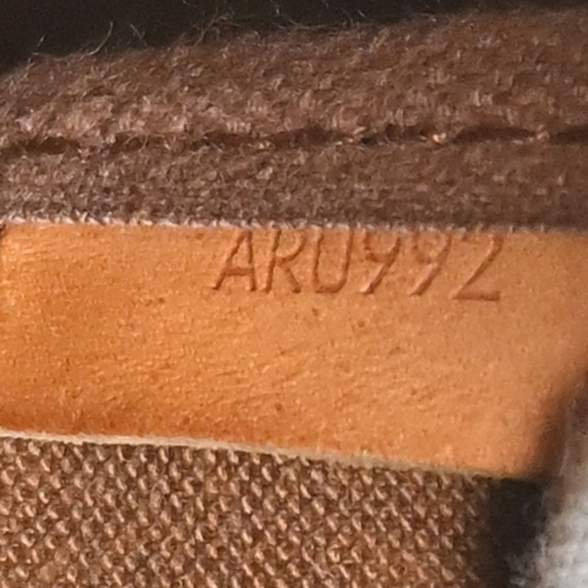 Louis Vuitton Saumur Monogram Canvas, Brown, Canvas, Shoulder Bag