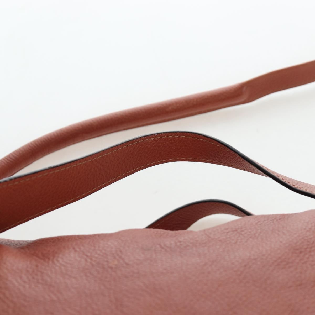 Chloe Paraty Quilted Leather, Brown, Leather, Handbag
