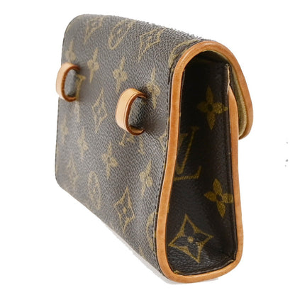 Louis Vuitton Florentine Waist Monogram Canvas, Brown, Canvas, Clutch