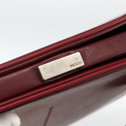Prada Vintage Leather, Burgundy, Leather, Handbag