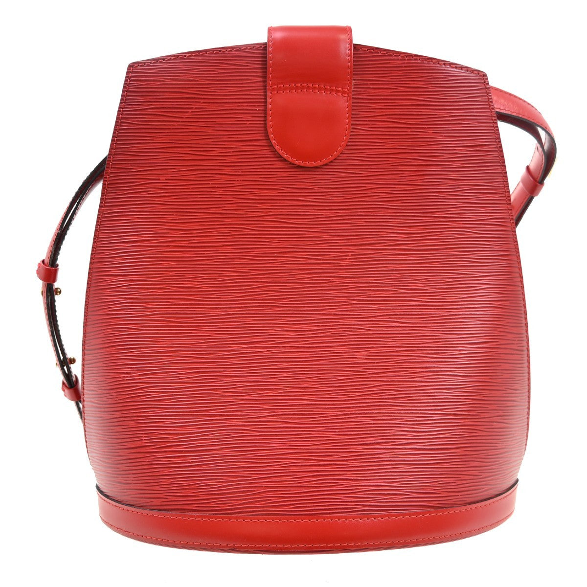 Louis Vuitton Cluny Epi Leather, Red, Leather, Shoulder Bag