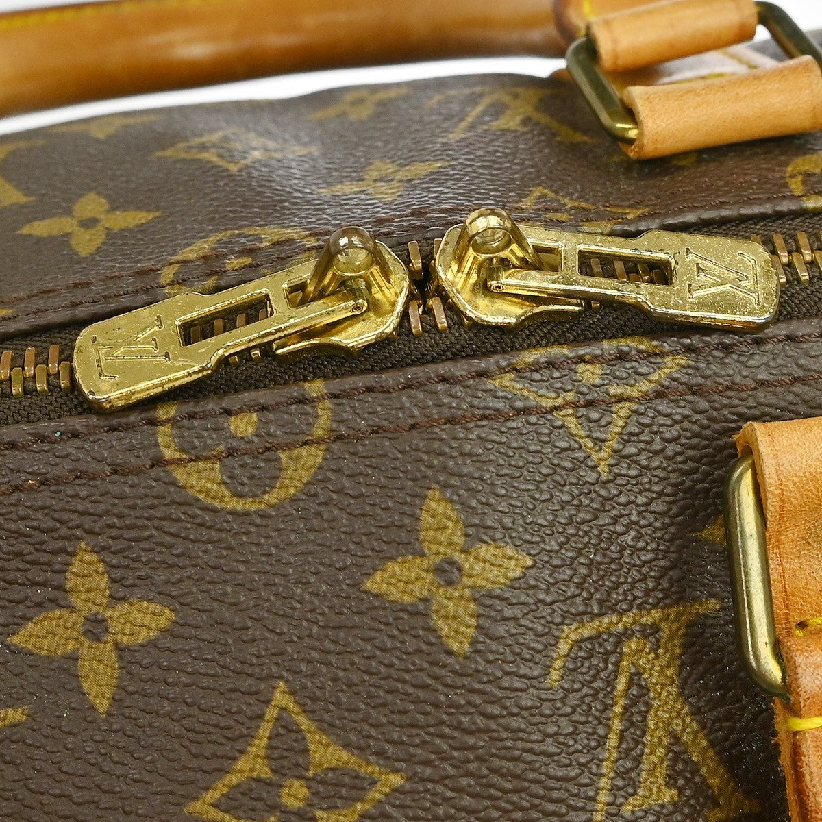 Louis Vuitton Keepall Monogram Canvas, Brown, Canvas, Travel Bag