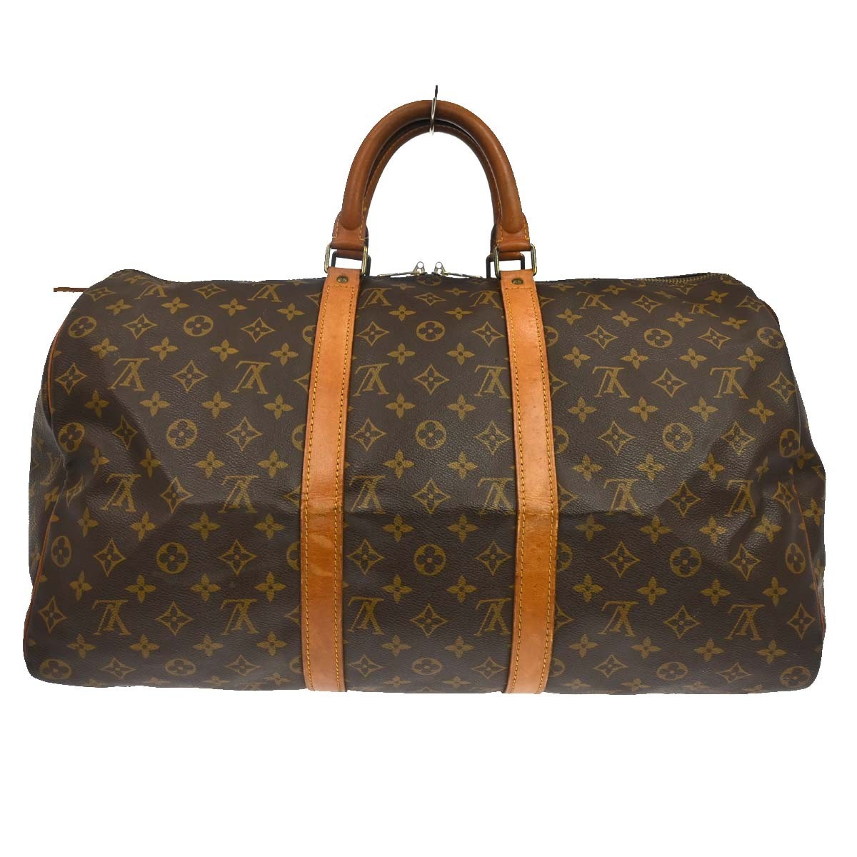 Louis Vuitton Keepall Monogram Canvas, Brown, Canvas, Travel Bag