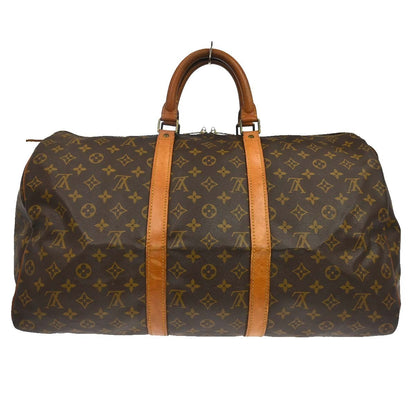 Louis Vuitton Keepall Monogram Canvas, Brown, Canvas, Travel Bag