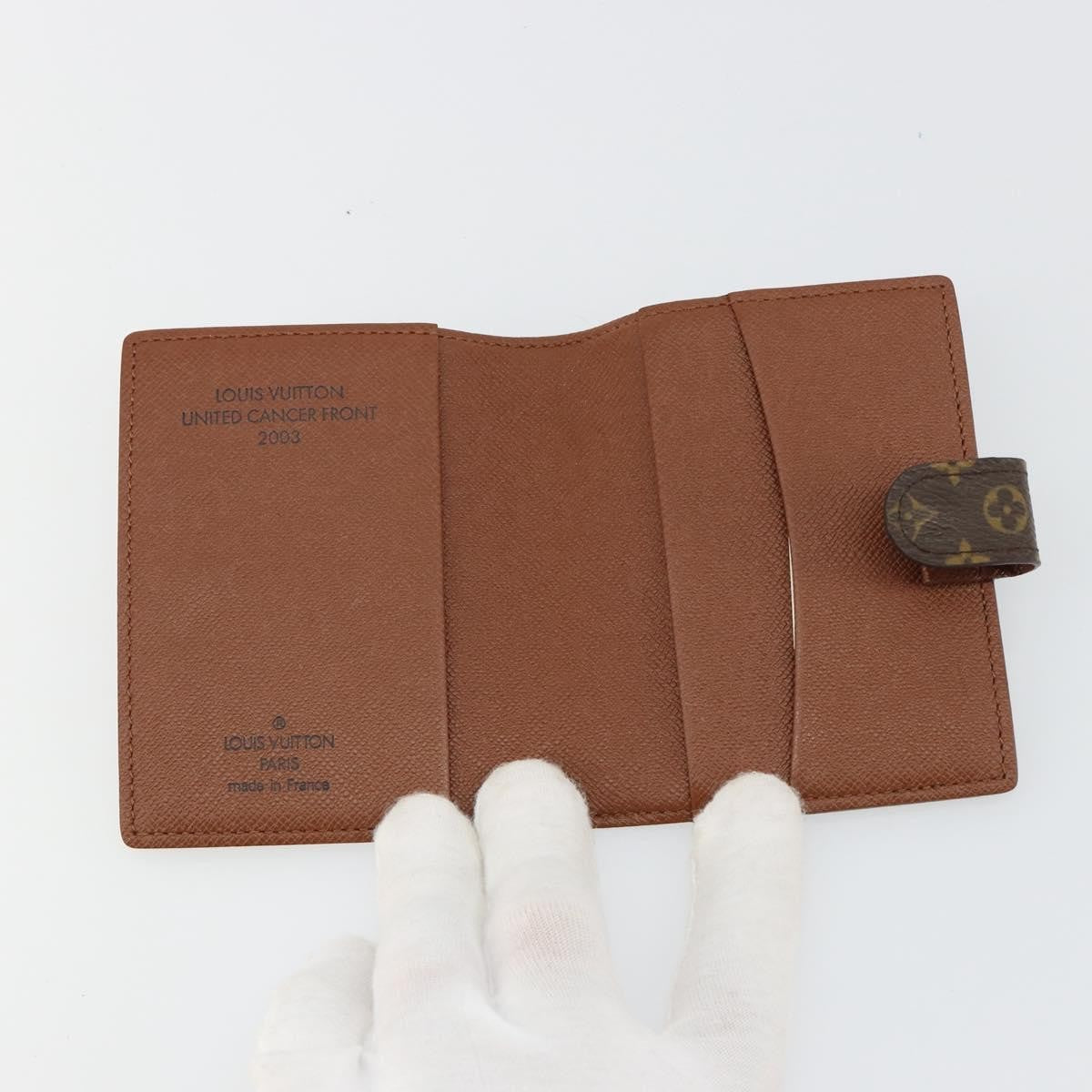 Louis Vuitton Agenda Cover Monogram Canvas, Brown, Canvas, Wallet