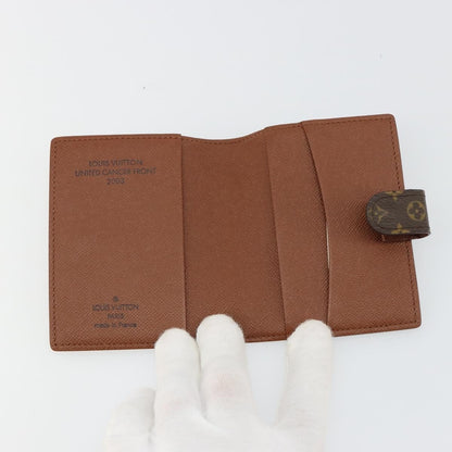 Louis Vuitton Agenda Cover Monogram Canvas, Brown, Canvas, Wallet