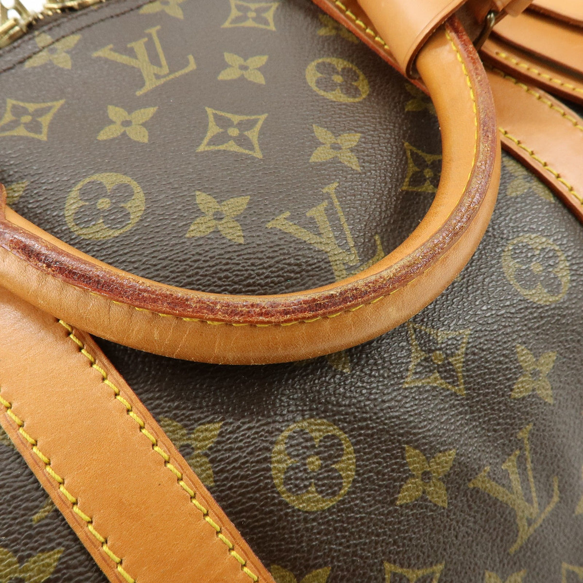 Louis Vuitton Keepall Monogram Canvas, Brown, Canvas, Travel Bag