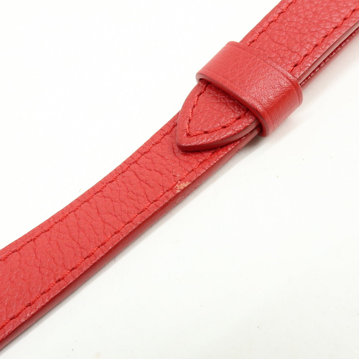 Louis Vuitton Lockme II Leather, Red, Leather, Shoulder Bag