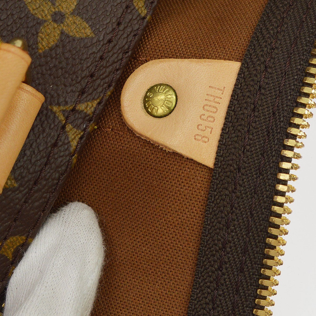 Louis Vuitton Keepall Bandouliere Monogram Canvas, Brown, Canvas, Travel Bag
