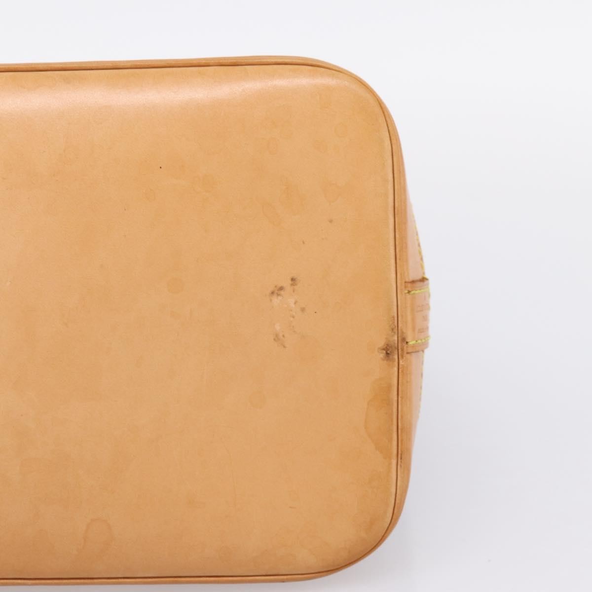 Louis Vuitton Alma Monogram Canvas, Brown, Canvas, Handbag