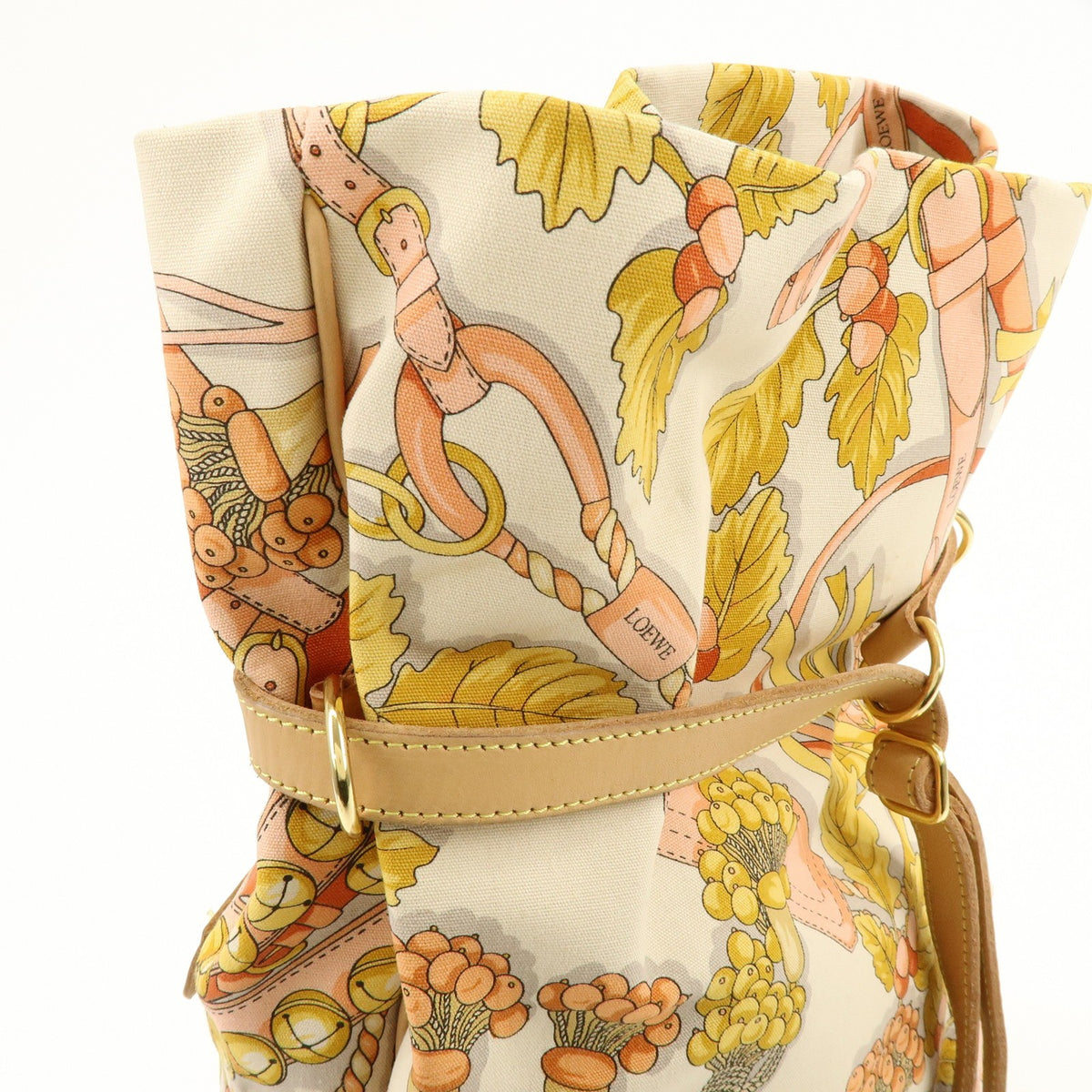 Loewe Vintage Canvas, Multicolour, Canvas, Shoulder Bag