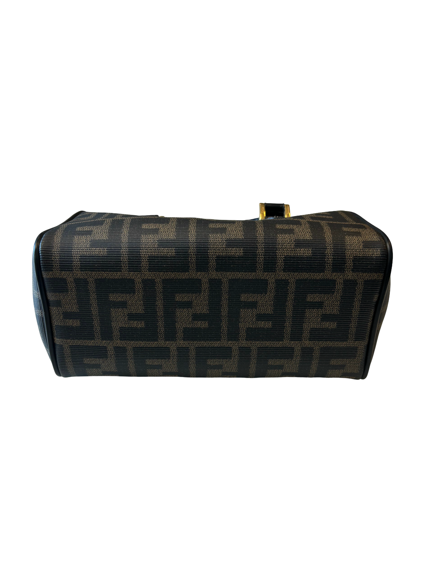 Fendi Zucca Canvas, Brown, Canvas, Handbag