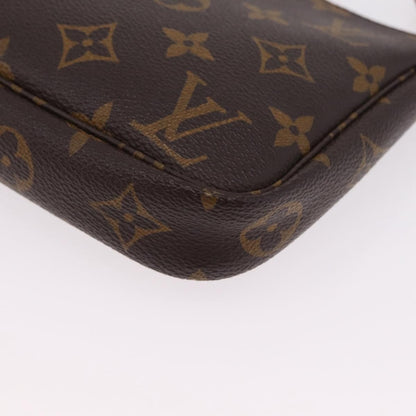 Louis Vuitton Pochette Accessoires NM Monogram Canvas, Brown, Canvas, Clutch