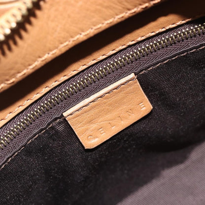 Celine Vintage Leather, Brown, Leather, Handbag