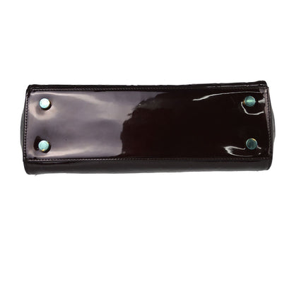 Louis Vuitton Brea Monogram Vernis, Purple, Patent Leather, Handbag