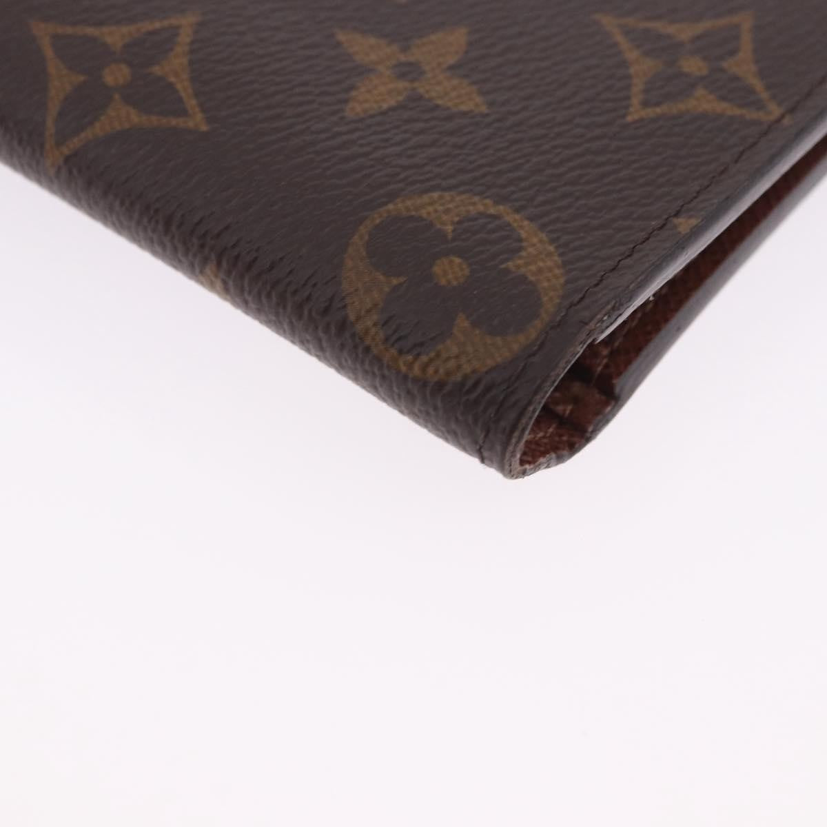 Louis Vuitton Brazza Monogram Canvas, Brown, Canvas, Wallet