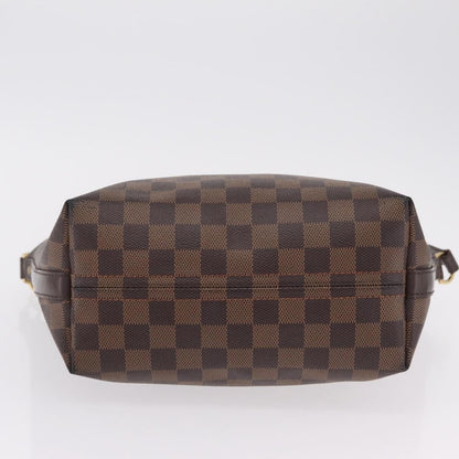 Louis Vuitton Illovo Damier, Brown, Canvas, Handbag