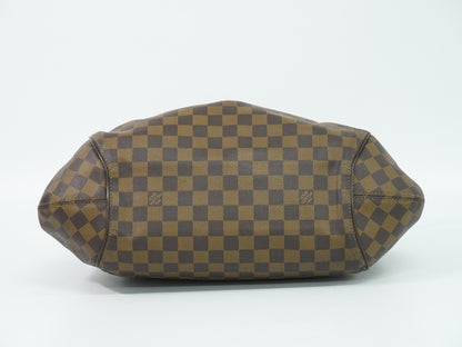 Louis Vuitton Sistina Damier Ebene, Brown, Canvas, Shoulder Bag
