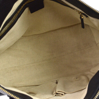 Gucci Soho Working Leather, Black, Leather, Tote Bag