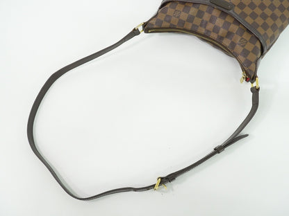 Louis Vuitton Bloomsbury Damier Ebene, Brown, Canvas, Shoulder Bag