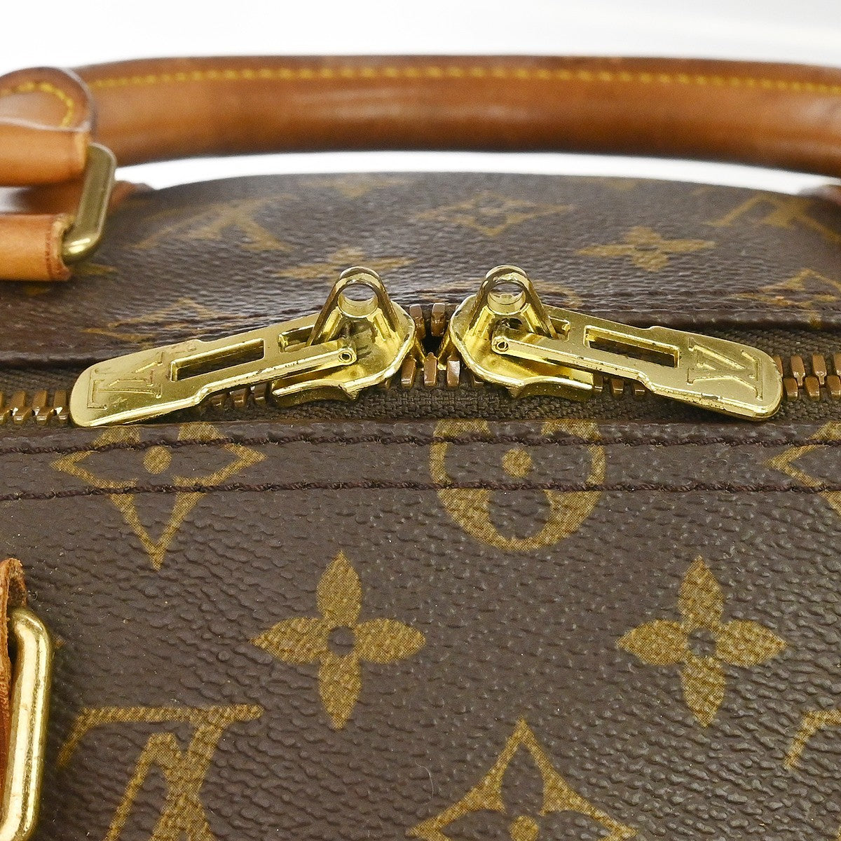 Louis Vuitton Keepall Monogram Canvas, Brown, Canvas, Travel Bag