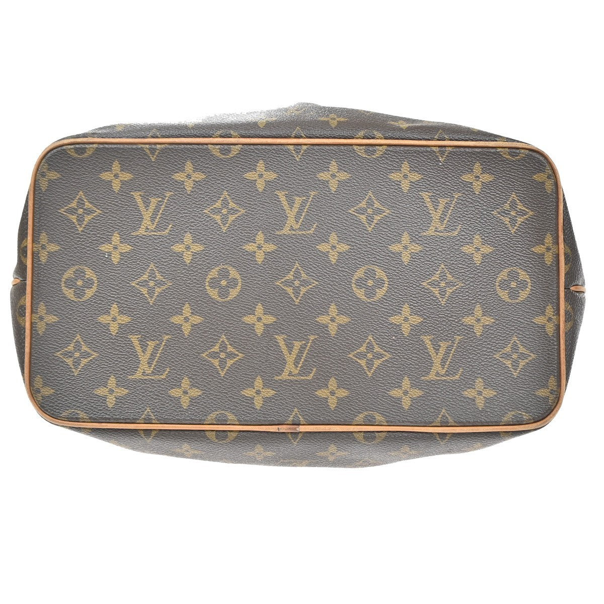 Louis Vuitton Palermo Monogram Canvas, Brown, Canvas, Handbag