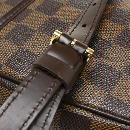 Louis Vuitton Ipanema Damier Ebene, Brown, Canvas, Shoulder Bag