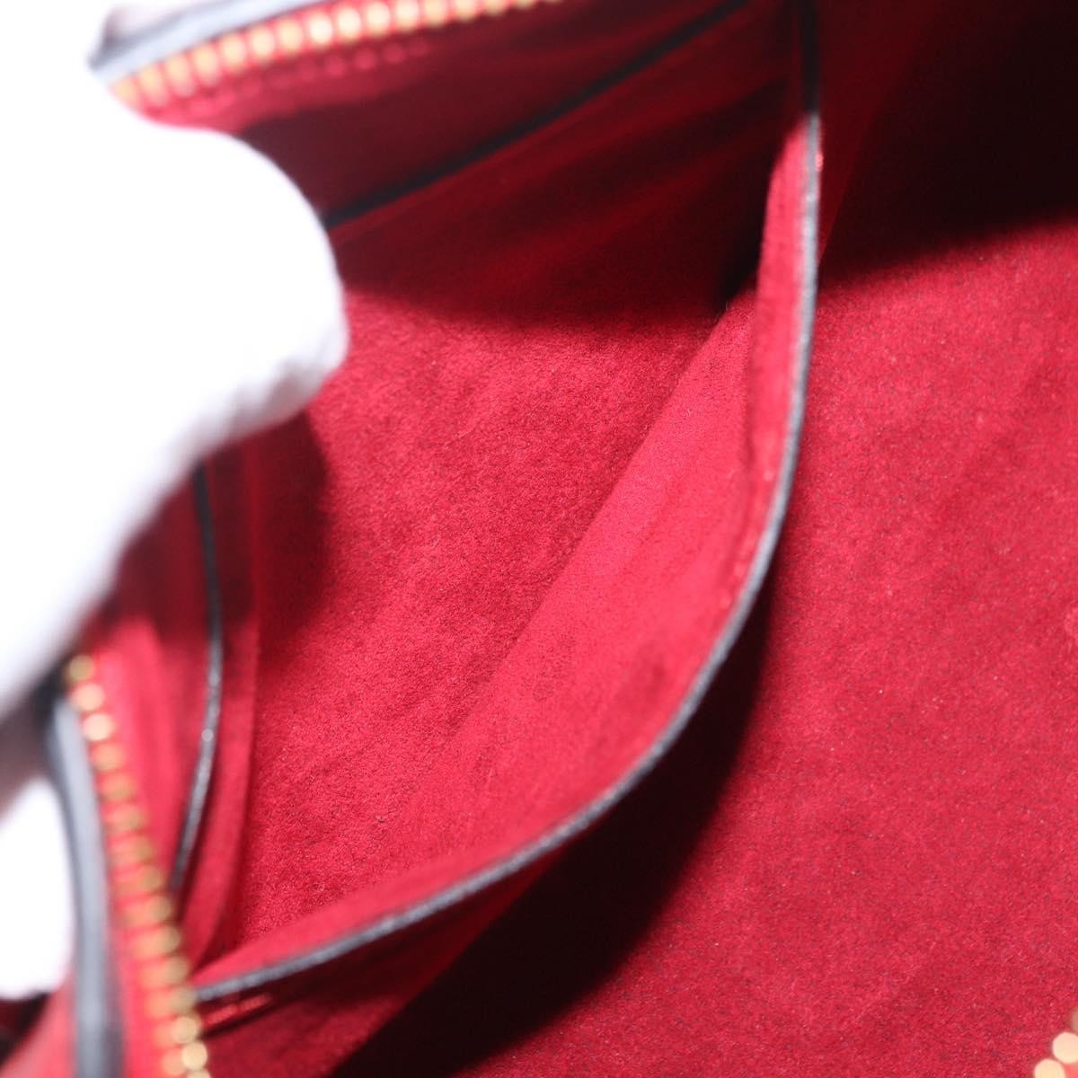 Louis Vuitton Soufflot Epi Leather, Red, Leather, Tote Bag