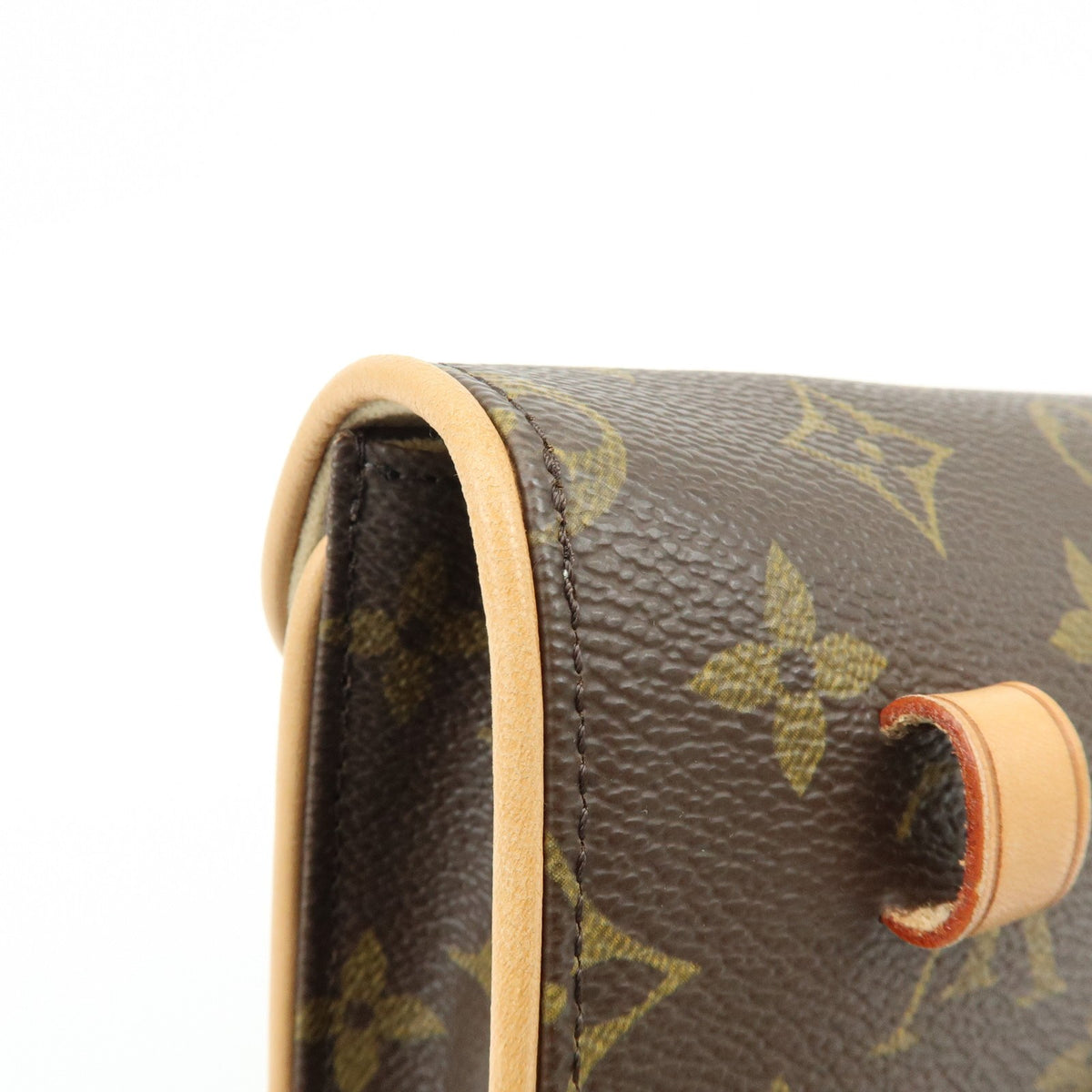 Louis Vuitton Florentine Waist Monogram Canvas, Brown, Canvas, Handbag
