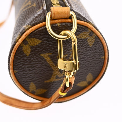 Louis Vuitton Papillon Pochette Monogram Canvas, Brown, Canvas, Clutch