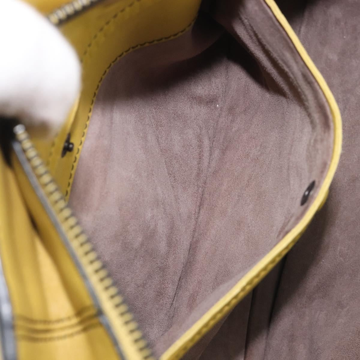 Bottega Veneta Monaco Nappa Leather With Intrecciato Detail, Yellow, Leather, Handbag