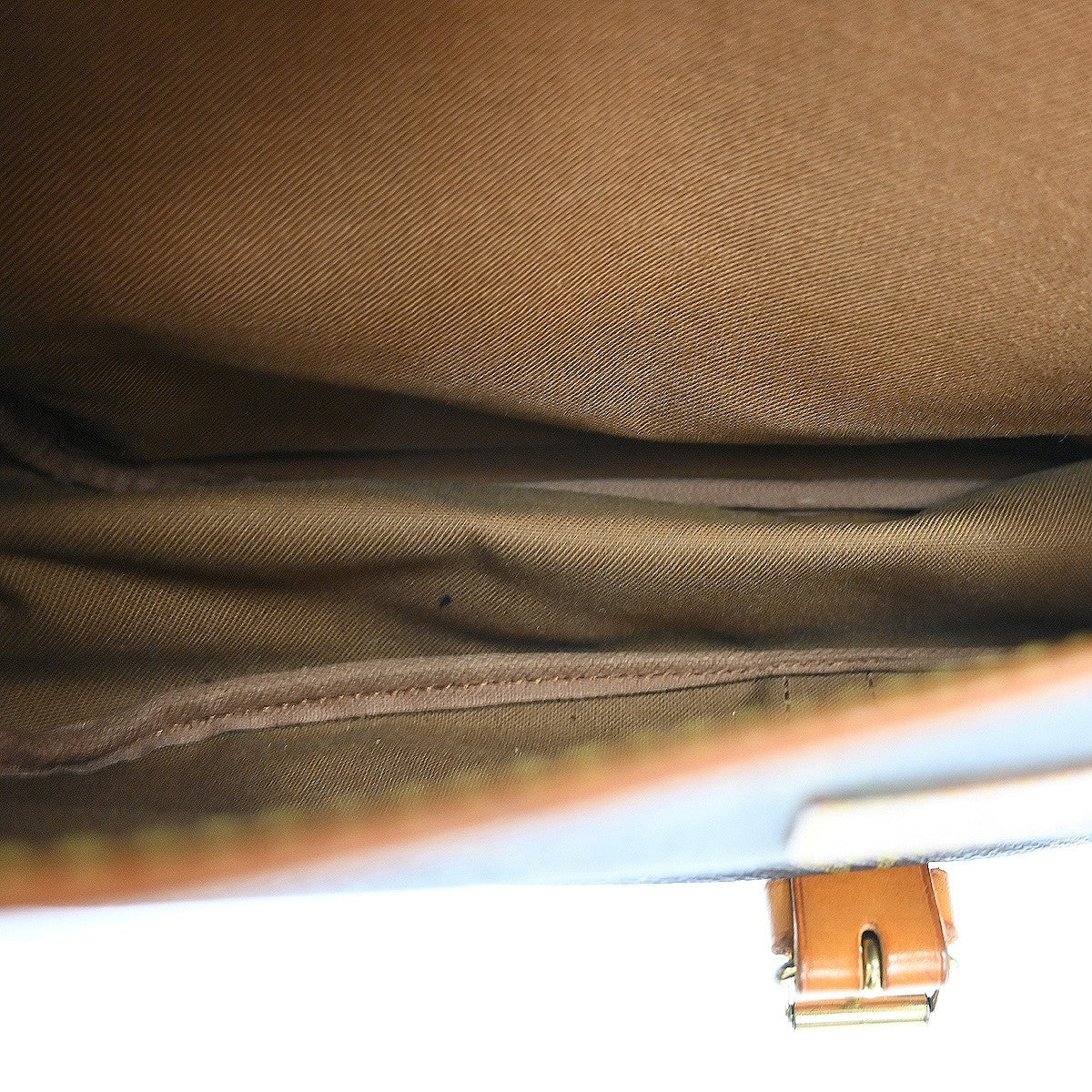 Louis Vuitton Saumur Monogram, Brown, Canvas, Shoulder Bag
