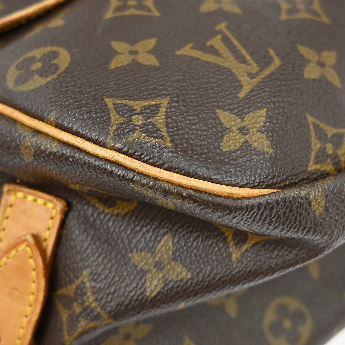 Louis Vuitton Saumur Monogram Canvas, Brown, Canvas, Shoulder Bag