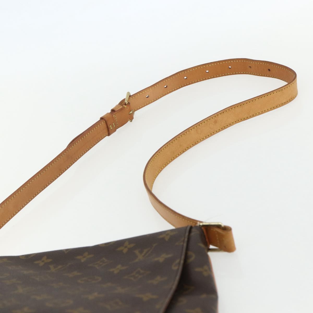 Louis Vuitton Musette Salsa Handbag Monogram Canvas, BROWN, CANVAS, Shoulder bag
