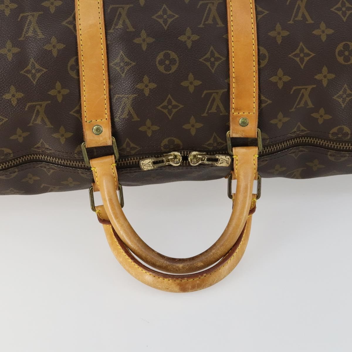 Louis Vuitton Keepall Monogram Canvas, Brown, Canvas, Travel Bag