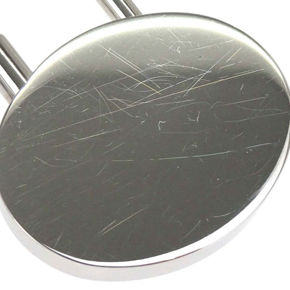 Hermes Cadena Metal, Silver, Silver Plated, Charm
