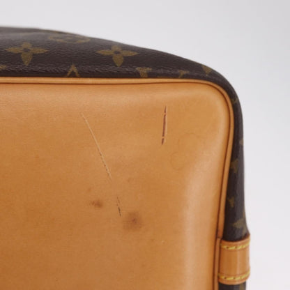 Louis Vuitton Petit Noe Monogram Canvas, Brown, Canvas, Handbag