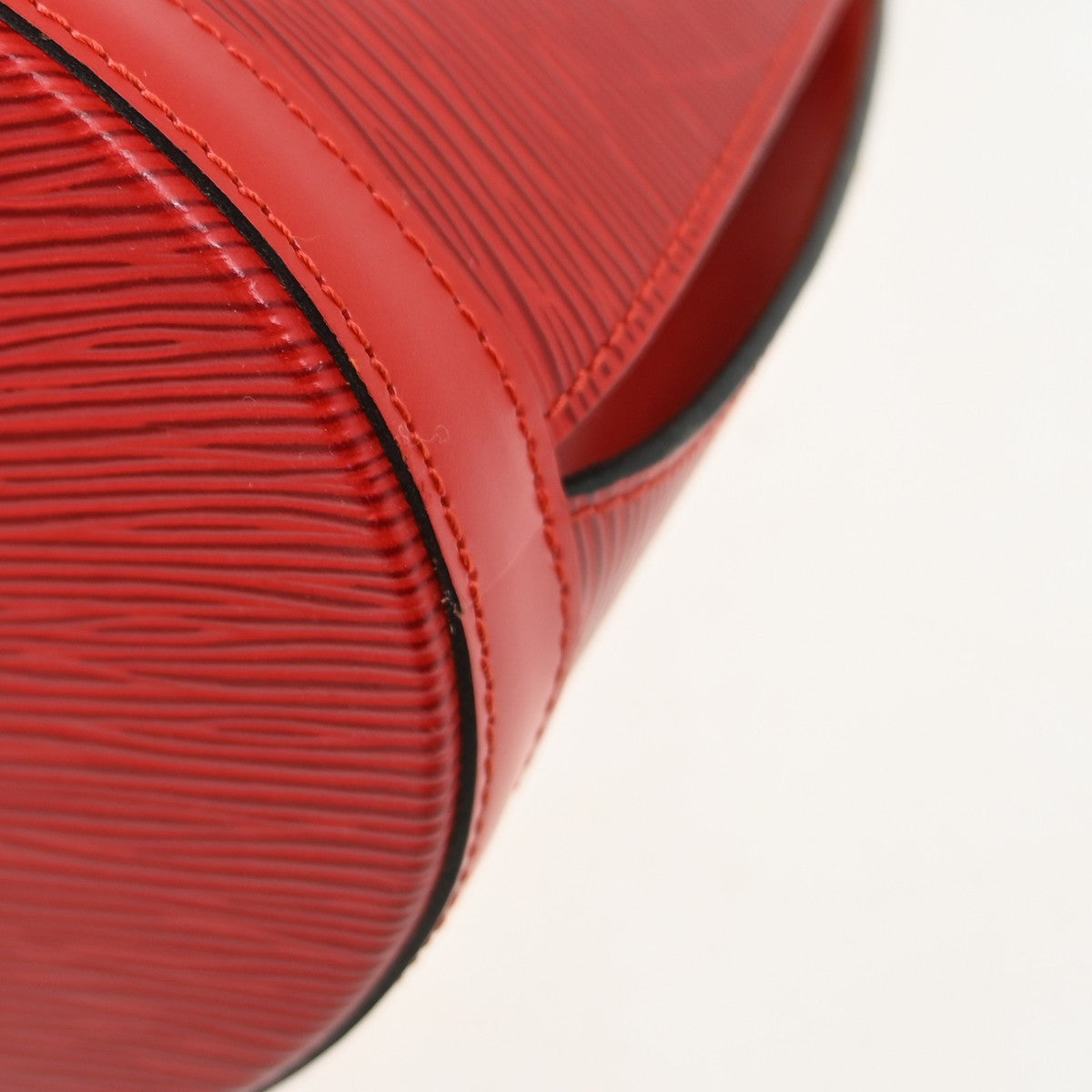 Louis Vuitton Cluny Epi Leather, Red, Leather, Shoulder Bag