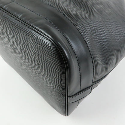 Louis Vuitton Noe Epi Leather, Black, Leather, Shoulder Bag